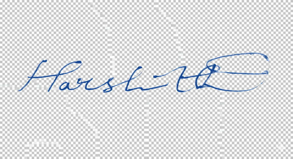 Harshith Signature